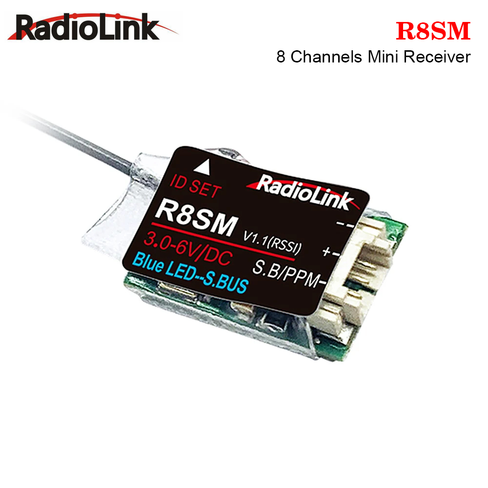 Receiver Sbus 8Ch - Radiolink R8SM – miniaturowy odbiornik RC