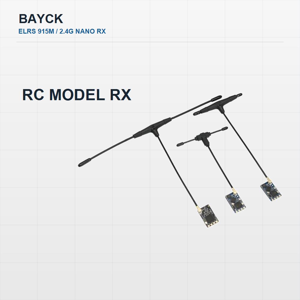 Rc Plane Hobby Zone - Odbiornik Nano BAYCK ExpressLRS 2.4GHz/915MHz z