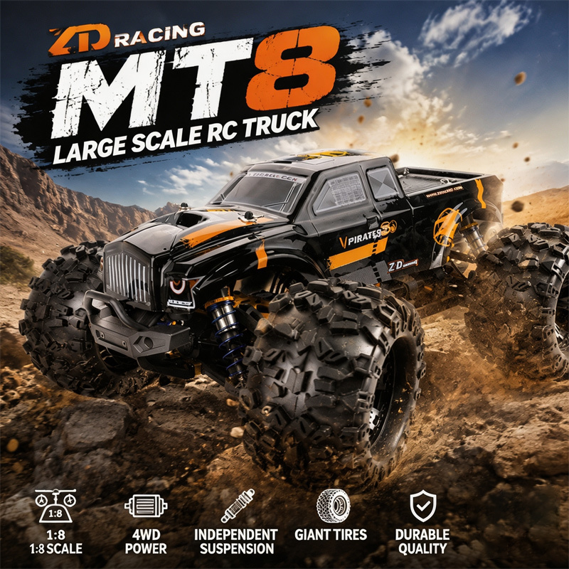 Rc Hobby Grade Monster Truck - Nowy ZD Racing MT8 RC Monster