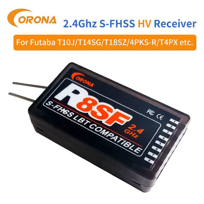 Receiver Sbus 8Ch - Odbiornik RC Corona R8SF 8CH 2.4GHz