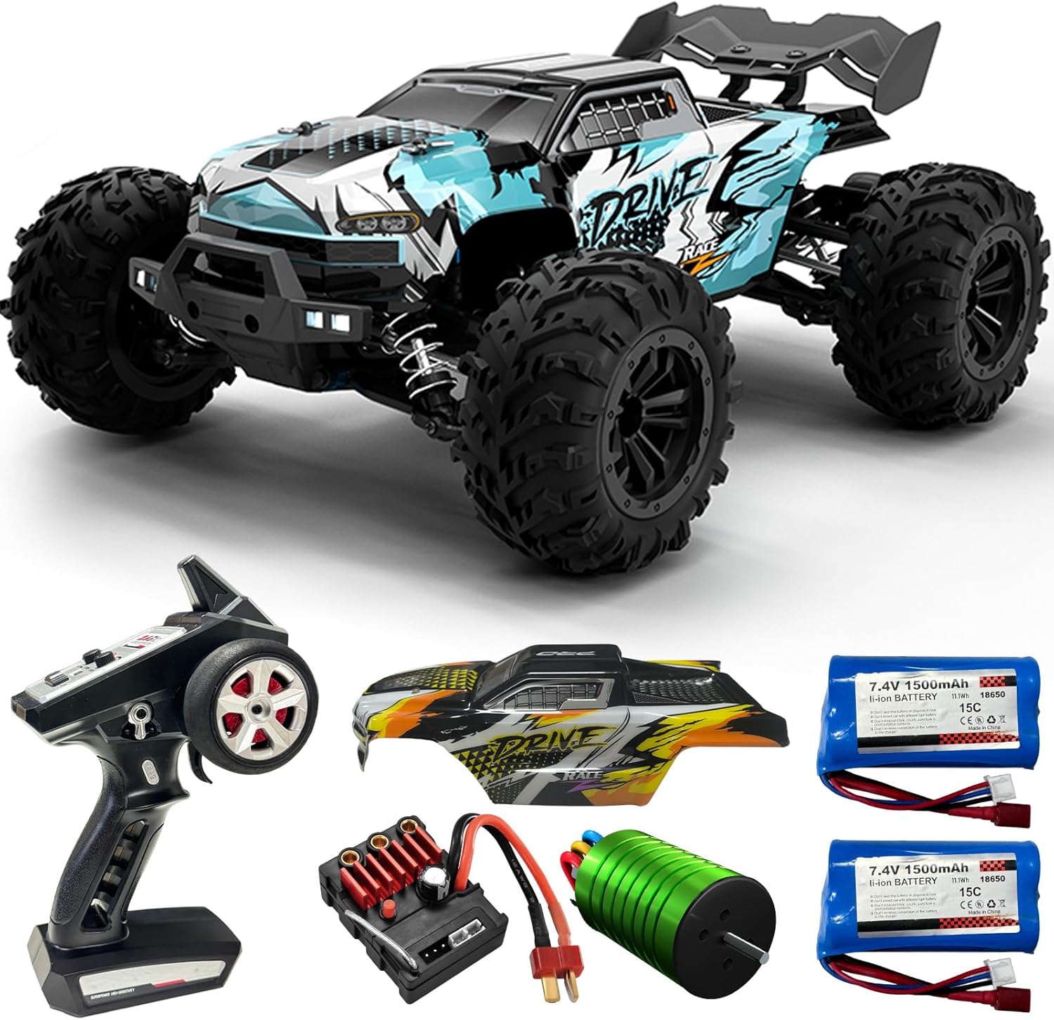 Bezszczotkowy RC Monster Truck – Rc Hobby Grade Monster Truck recenzja i cena