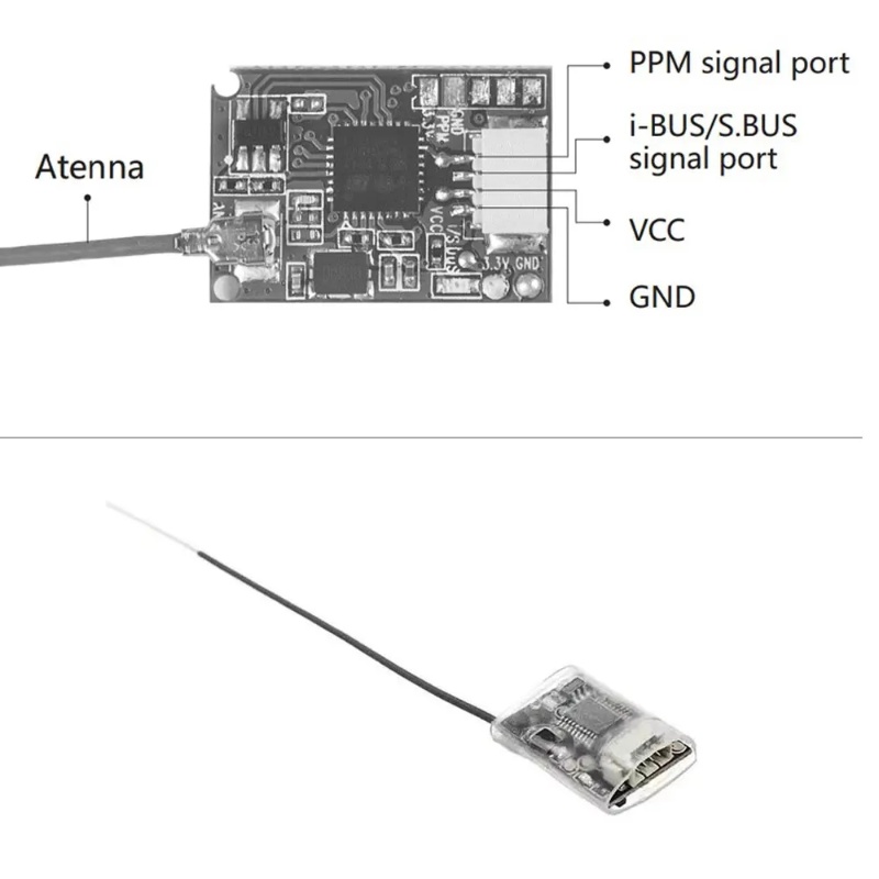 Flysky FS-8A 8CH 18CH Mini Odb – Receiver Sbus 8Ch recenzja i cena