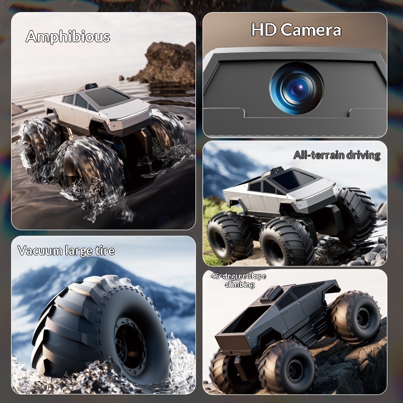Samochód RC 4DRC Amphibious 4W – Rc Hobby Land recenzja i cena