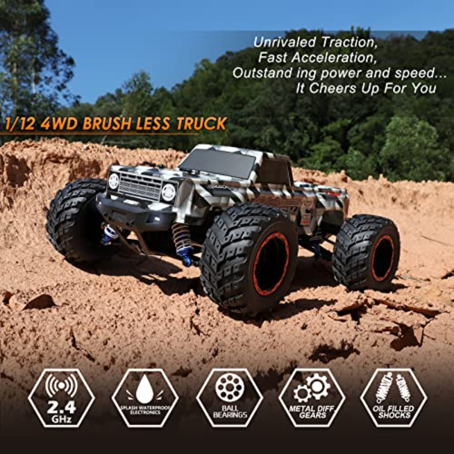 Monster truck RC 4x4 do jazdy  – Rc Hobby Grade Monster Truck recenzja i cena