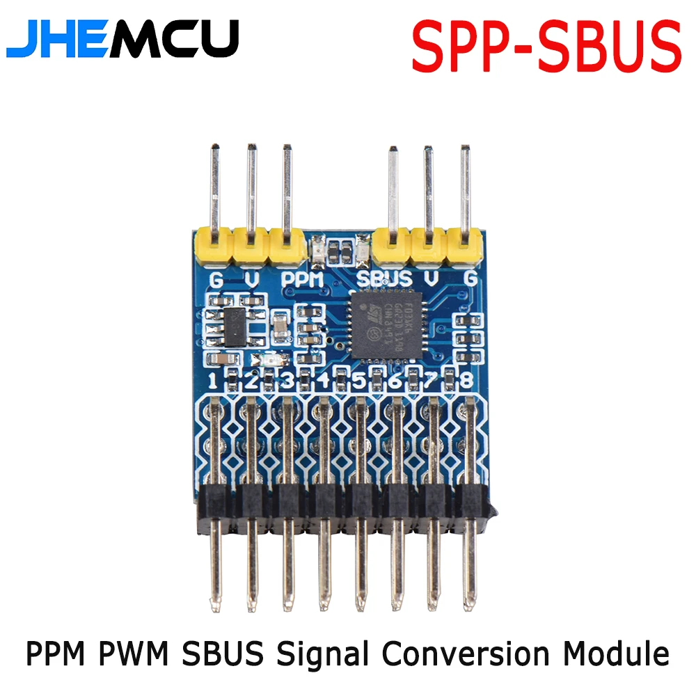 JHEMCU 8-kanałowy odbiornik PW – Receiver Sbus 8Ch recenzja i cena