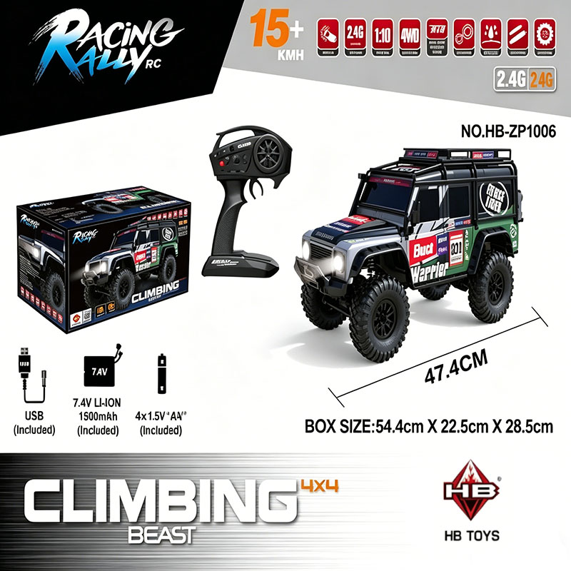 Samochód zdalnie sterowany HB  – Rc Hobby Grade Truck recenzja i cena