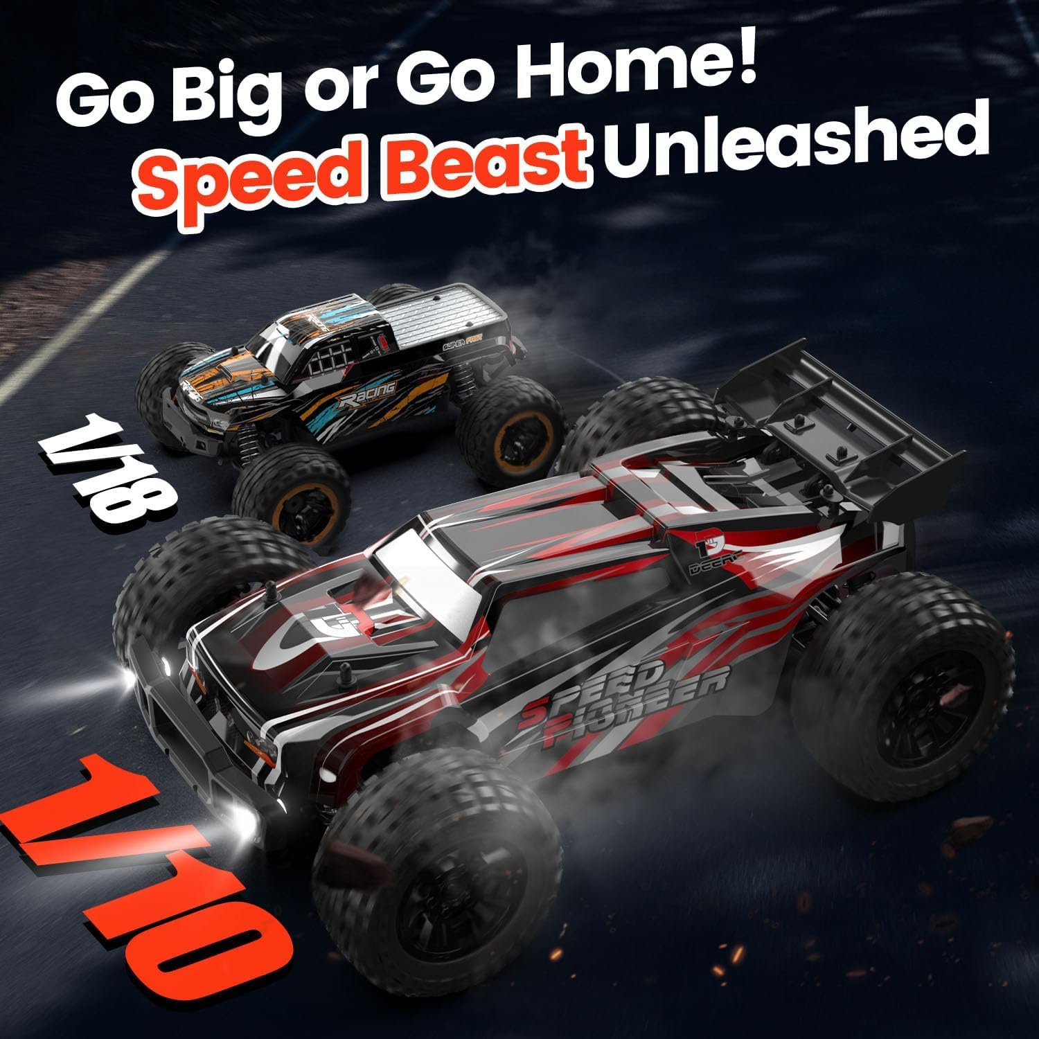 Duży samochód zdalnie sterowan – Rc Hobby Grade Monster Truck recenzja i cena