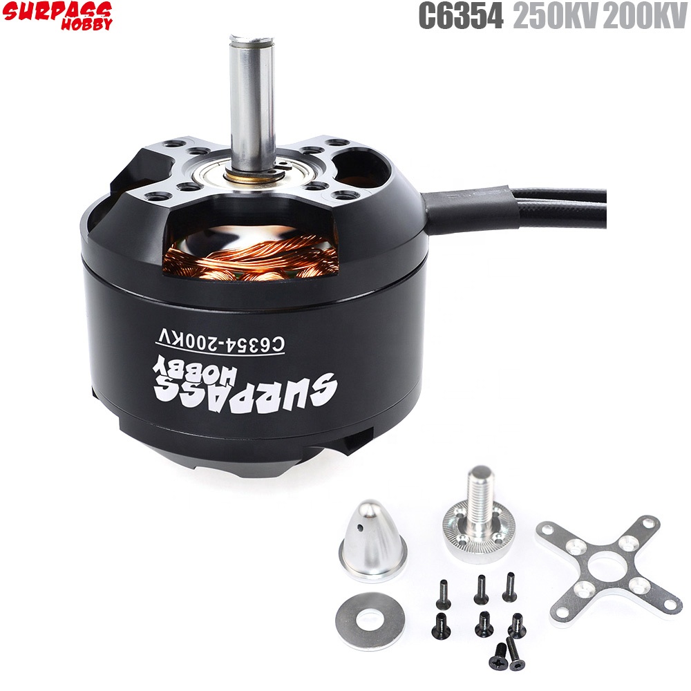 SURPASS HOBBY C6354 6354 250KV – Rc Hobby Motor recenzja i cena