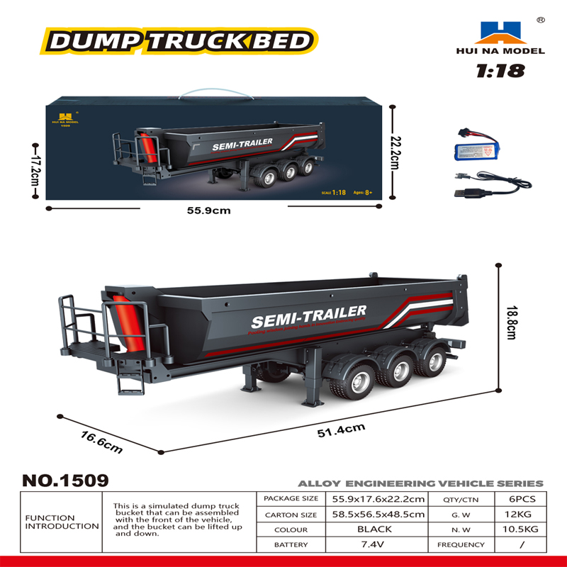 Nowy model Huina 1509 RC Truck – Rc Hobby Grade Truck recenzja i cena