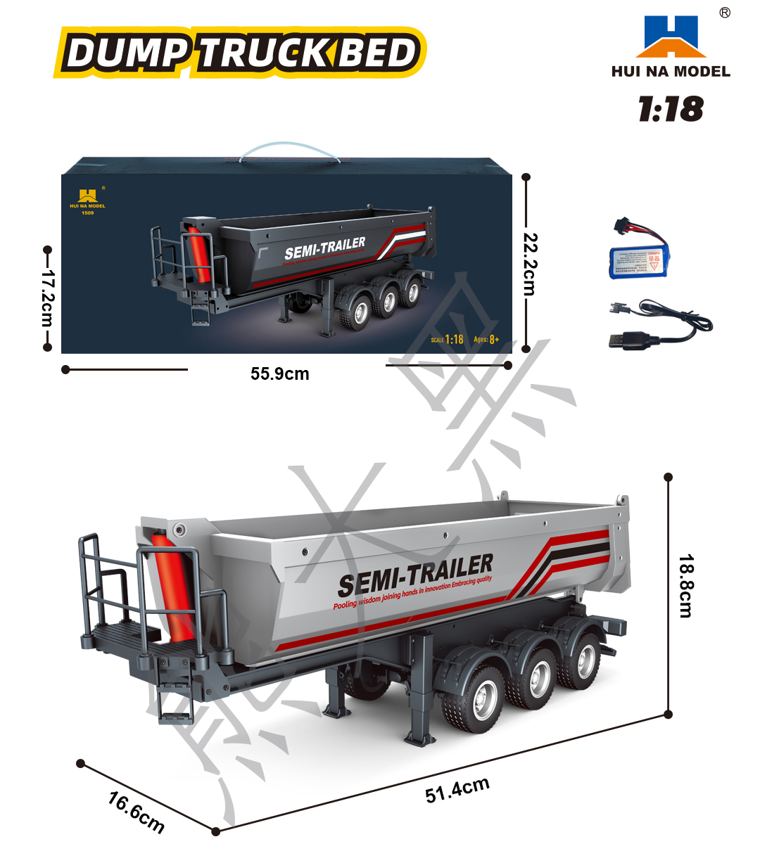 Nowy model Huina 1509 RC Truck – Rc Hobby Grade Truck recenzja i cena
