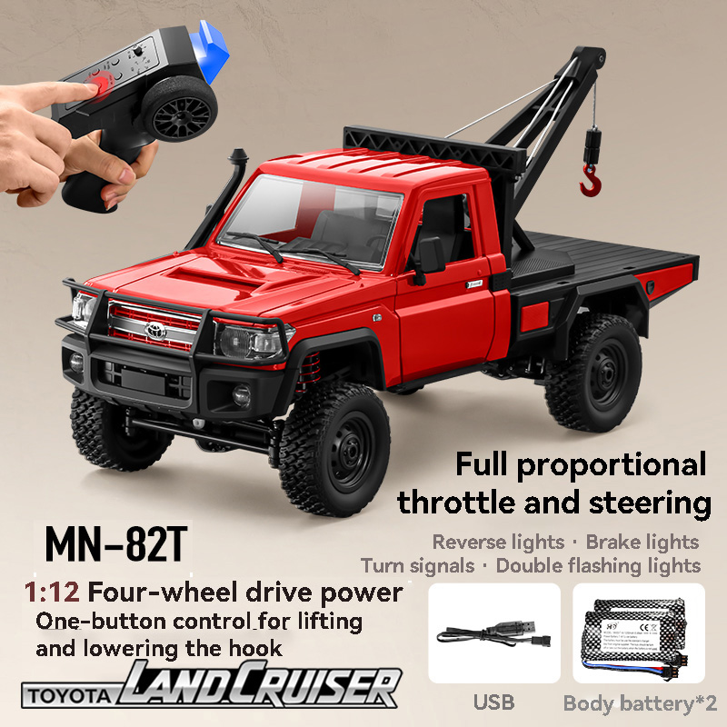 Samochód RC 1:12 MN82T Skymake – Rc Hobby Grade Truck recenzja i cena