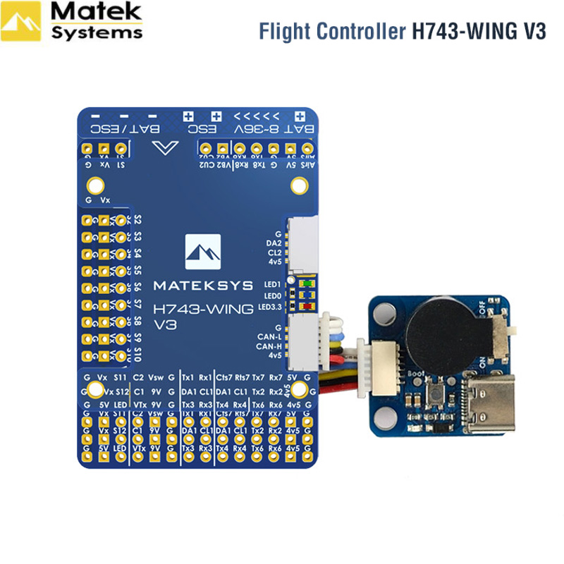 Kontroler lotu MATEK H743 WING – Rc Plane Hobby Zone recenzja i cena