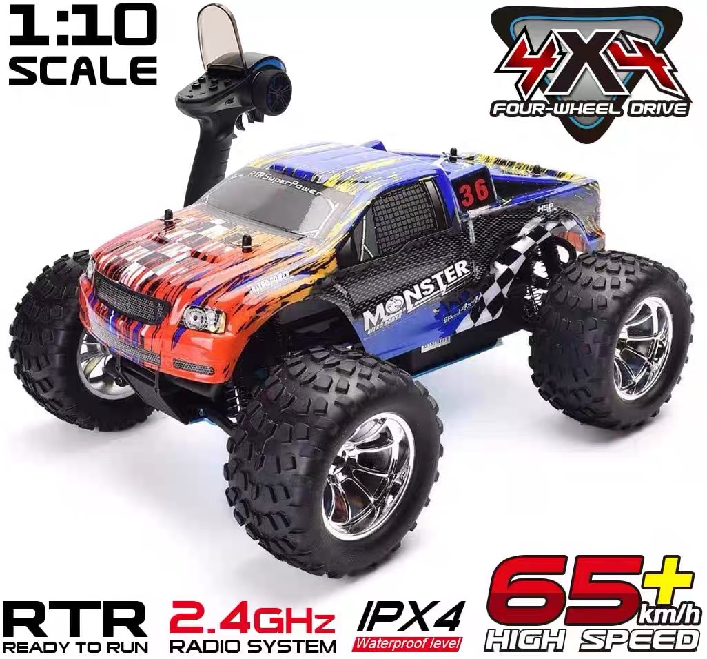 HSP RC Truck 1:10 Skala Nitro  – Rc Hobby Grade Truck recenzja i cena